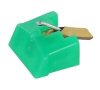 NiuLumea Stylet de rechange pour Technics EPS270D, EPS270C/II, EPS290C, EPS405C, EPS440C, EPS88SMAD - Pointe conique, rayon de 0 cm, cantilever en aluminium, vert