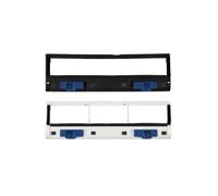 NiuLumea Support de brosse de rechange pour aspirateur robotique ECOVACS X2 et OMNI X2/X2 Pro - Noir et blanc, matériau ABS, 21,3 x 6,4 cm