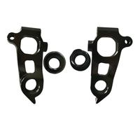 NiuLumea Support de dérailleur arrière de vélo en alliage d'aluminium CNC compatible avec Scott Addict RC 2020 SC-R-SW1-S Cadre en carbone Support standard Dropout #277544, noir