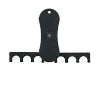 NiuLumea Support de queue de billard 346 queues de billard, support pliable lesté avec compartiment à craie, pour construction en plastique et métal, design compact