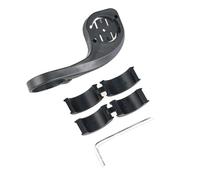 NiuLumea Support d'ordinateur et pour GPS iGPSPORT - Longueur 110 mm - Convient pour guidon de 31,8 mm - Support en plastique avec design enfoncé - Faible résistance au vent - Avec 2 rondelles