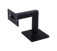 NiuLumea Support mural pour rampe d'escalier SUS304 noir en acier inoxydable robuste