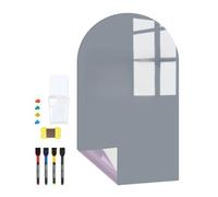 NiuLumea Tableau noir magnétique autocollant mural, 40 x 100 cm en PET pour chambre d'enfant, salle de jeux, salle de classe avec chiffon de nettoyage à la craie