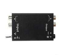 NiuLumea Transformateur audio pour Pro RX2, filtre de bruit en boucle de terre avec boîtier en aluminium et connecteurs dorés pour systèmes HiFi et Broadcast