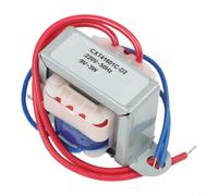 NiuLumea Transformateur de puissance d'isolation en cuivre EI41 AC 220 V à 9 V 3 W avec faible perte de courant de Foucault