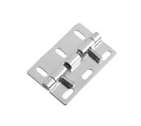 NiuLumea Verrou à ressort réglable en acier inoxydable pour charnière de porte avec goupille amovible, 76 x 51 mm, meuble et porte intérieure