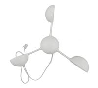 NiuLumea WH-SP-WS01 Anémomètre en plastique avec mesure précise de la direction du vent, pour WH-SP-WS01, blanc