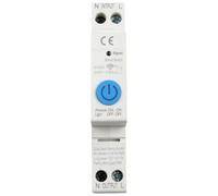 NiuLumea ZigBee Disjoncteur 40 A 1P AC 230 V avec minuteur et télécommande de contrôle par application, compatible avec les systèmes domestiques, pas de fonction de mesure