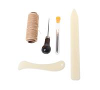 niumanery New 11 Pieces Bookbinding Kit Starter Tools Set Bone Folder Paper Crafts Sewing