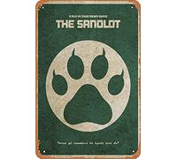 NIUMOWANG Plaque en métal - The Sandlot Alternative Minimaliste Movie Poster 30,5 x 20,3 cm