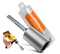 Niuny Bouterolle d'enfoncement SDS-PLUS ø20 mm Douille en Acier Outil électrique de Pilote de Tige de Terre Amovibled Piquet de Terre pour Tiges de Terre de Forage à Marteau Rotatif