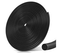 Niuny Cordon D'étanchéIté Fond de Joint Rond Ø10mm x 12M Fond de Joint Torique Mousse Noir Cordon EtanchéIté Polyéthylène EPDM Profilé de Remplissage pour Joints de Portes Fenêtres Plafonds et Murs