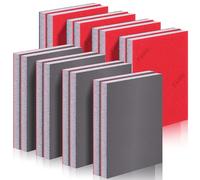 Niuny Éponge de Ponçage 16 Pcs Papier a Poncer Polissage Grain 3000 Papier Abrasif Sec et Humide Cale a Poncer Réutilisables Eponges Abrasives pour Bois Métal Einture Réparation de Carrosserie