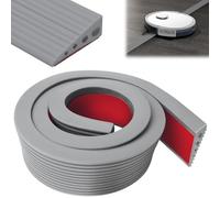 Niuny Rampe de Seuil en PVC Rampe de Seuil de Porte 3x6.7x100cm Autocollantes Seuils de Porte en Caoutchouc Barre de Seuils Adhesive Surface Antidérapante pour Fauteuil Roulant Poussette Aspirateur