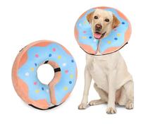 Niuoppy Collier gonflable pour animaux de compagnie - Protège les chiens et les chats après une chirurgie, empêche le léchage et les morsures