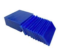 NIUPIKA Bloc de cire perdue pour moulage de bijoux - 0,5 kg (tranches de cire bleue)