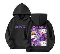 NIUREDLTD Kpop Demon Hunter,Pull à Manches Longues Vêtements pour Filles et Décontractés Hoodie Sweat à Capuche 7-8 Ans