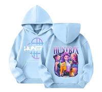 NIUREDLTD Pop Kpop Demon Hunter,Pull à Manches Longues Vêtements pour Filles et Décontractés Hoodie Sweat à Capuche 2-3 Ans
