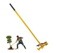 NIUSABOU Arrache-Racines et arrache-souches, Outil d'extraction de Racine et Poteau à Levier en Acier réglable 3 9 cm