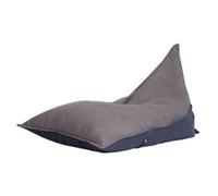 NIUSABOU Canapé Lazy Floor, Pouf Triangulaire en Cuir Lazy Sofa Chair Multicolore ML(Blue,M)