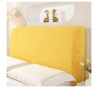 NIUSABOU Couverture de tête de lit, Housse de tête de lit Multicolore, Plusieurs Tailles(Lemon Yellow,120CM)