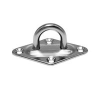 NIUSABOU Crochets à œil pour plaque à œil de suspension, Crochets à œillet en acier inoxydable for plaque de fixation, filetages M5, M6 et M8, 1/3/5 pièces(M5,1pcs)