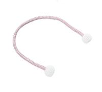 NIUSABOU Embrasses magnétiques pour Rideaux, 2 Pcs Embrasse Rideau Magnétique Clips Pompon Multicolore 45cm(Pink)