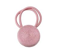NIUSABOU Embrasses magnétiques pour Rideaux, Pince à Rideau magnétique Perle Boule embrasses Multicolore 45-50 cm 5 cm/3 2 pièces(Pink)