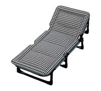 NIUSABOU Lits de Camp Portables, Lit de Camping, Chaise Longue, Matelas réglable à 4 Niveaux, Charge 200kg, Multicolore, Plusieurs Tailles(Multi Color,190 * 68 * 30cm)