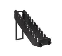 NIUSABOU Présentoir sur pied pour échantillons, Présentoir for carreaux de céramique noir, plusieurs tailles(50x61.8x25.7cm)