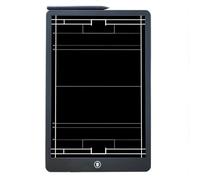 NIUSABOU Tableau Tactique pour Hockey sur Glace, Tableau Tactique Multisport avec Verrouillage Transparent en Un clic, Bord incurvé 13,7 x 9,1 Pouces(Water Polo)