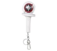 NIUVOO Porte-clés Kpop Stray Kids Light Stick Ver 2 - Cadeau pour fan de concert - SKZ Goods - Sac à main - Portefeuille lumineux - Pile non incluse, 1 couleur, taille unique