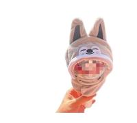 NIUVOO SKZ-oo Bâton lumineux en peluche KPOP - Décoration de concert - Accessoire de lampe à main SKZ - Compatible avec Lightstick (loup chan)