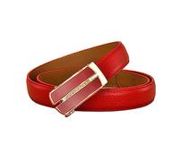 NIUXICH Ceinture femme cuir dames boucle automatique ceinture ceintures fines femme jean ceinture largeur 2.3cm, 100cm