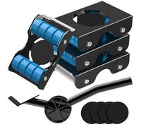 NIUXX Lève Meubles Lourd, Le Lève et Glisseurs Meubles avec Freins, Kit de Deplace Meuble a Roulette, Furniture Lifter Set, Deplace Meuble Kit pour Laveuse, Sèche Linge, Réfrigérateur, Maximale 350kg