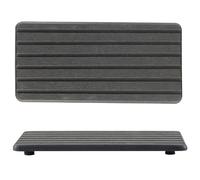 NiuYichee Lot de 2 Dessous de Verre rectangulaires en diatomite Absorbant l'eau, rainuré, pour savons, Plantes et Articles de Toilette, Style Moderne