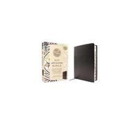 Niv Application Bible, European Bonded Leather, Black, Red Letter, Thumb Indexed, Comfort Print