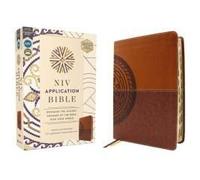 Niv Application Bible, Leathersoft, Brown, Red Letter, Thumb Indexed, Comfort Print