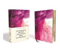 Niv, Artisan Collection Bible, Cloth Over Board, Pink, Art Gilded Edges, Red Letter Edition, Comfort Print