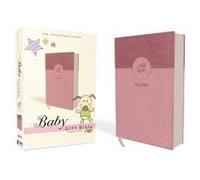 Niv, Baby Gift Bible, Holy Bible, Leathersoft, Pink, Red Letter, Comfort Print