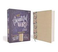 NIV Beautiful Word Bible Updated Edition PeelStick Bible Tabs Leathersoft over Board GoldFloral Red Letter Comfort Print by Zondervan Zondervan Zondervan Zondervan (Auteur)