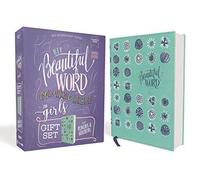 Niv, Beautiful Word Coloring Bible For Girls Pencil/Sticker Gift Set, Updated, Leathersoft Over Board, Teal, Comfort Print