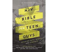Niv Bible For Teen Guys, Hardcover