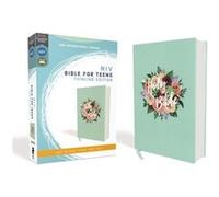 NIV Bible for Teens Thinline Edition Cloth over Board Floral Red Letter Comfort Print by Zondervan Zondervan Zondervan (Auteur)