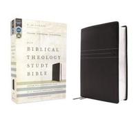 Niv, Biblical Theology Study Bible (Trace The Themes Of Scripture), Leathersoft, Black, Comfort Print