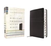 Niv, Biblical Theology Study Bible (Trace The Themes Of Scripture), Leathersoft, Black, Thumb Indexed, Comfort Print