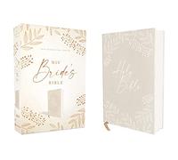 NIV, Bride's Bible, Cloth over Board, Cream, Red Letter, Comfort Print