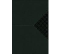Niv, Compact Center-Column Reference Bible, Leathersoft, Green, Red Letter, Comfort Print
