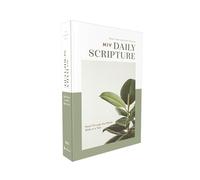 NIV, Daily Scripture, Paperback, White/Sage, Comfort Print: 365 Days to Read Through the Whole Bible in a Year