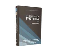 NIV Foundation Study Bible – Relié – Texte en rouge